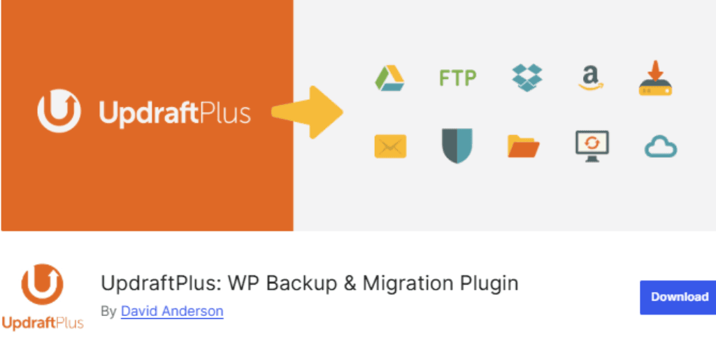 updraftplus wordpress plugin